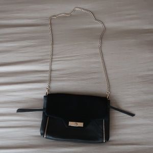 Marciano Black Flap Crossbody